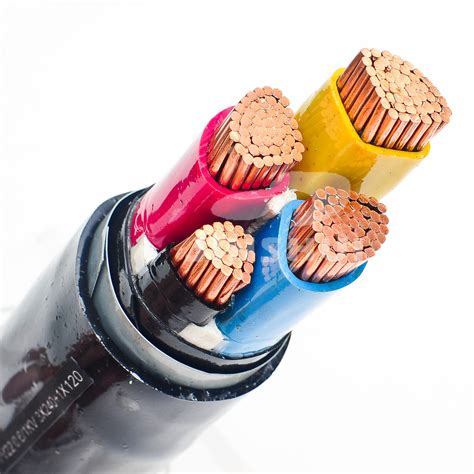 Jinshui Medium Voltage 11kv 15kv PVC Insulated Armoured PVC Sheath ...