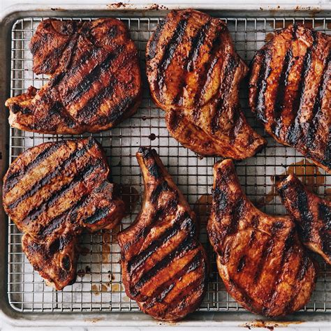 Grilled Pork Chops Recipe | Epicurious