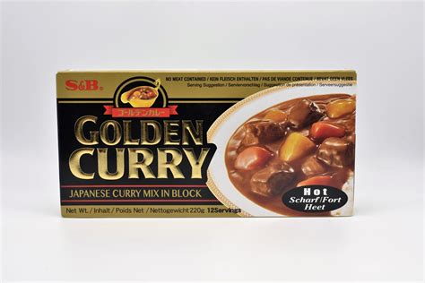 S&B Golden Curry Hot 220g – Pachara