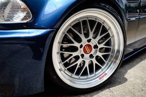 BMW M3 E46 Blue BBS LM | Wheel Front