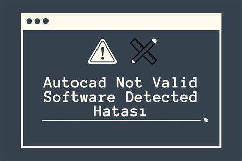 Image result for AutoCAD 2019 Non-Valid Software Detected