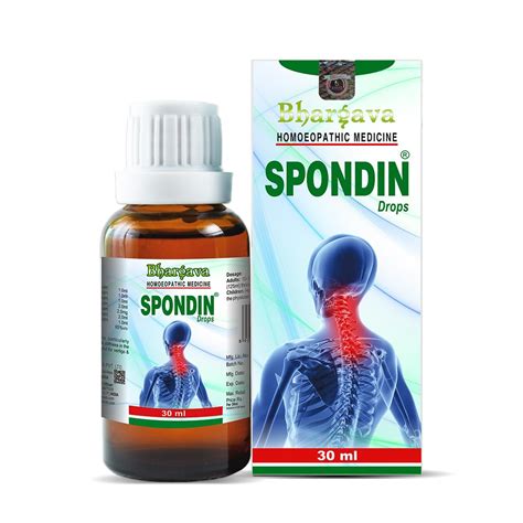 Way2ship Bhargava Spondin Drop Homeopathic Medicine - 30ml (Pack of 1 ...