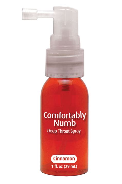 Comfortably Numb Deep Throat Spray 1 Fl. Oz. - Cinnamon-AA96