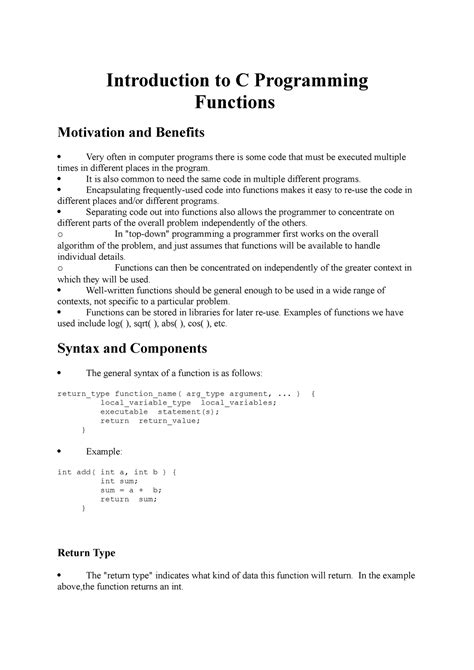 Image result for Programing Function C