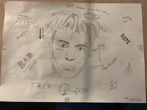 Got bored on the night shift, Ik I messed up the tat above his eyebrow, got sleepy x) : r ...