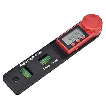 Angles Finder Protractor, Wide Use Angle Ruler Accurate 2 in 1 for ...