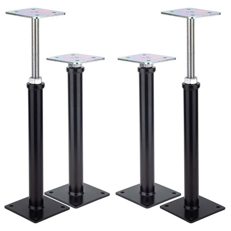 YMSZGBZG 2 Pack Adjustable Floor Jack,Mini Screw Jack,Telescoping Jack ...