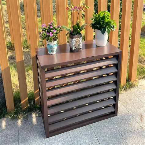 Amazon.com : Air Conditioner Fence for Outdoor Units, Freestanding ...