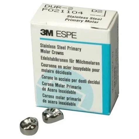 Buy 3M Espe SS Crown Primary Molar Crown-D (1st molar) – Oralkart