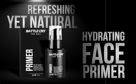 Buy Battle Cry Face Primer For Men, Cruelty Free & Natural Suitable For ...