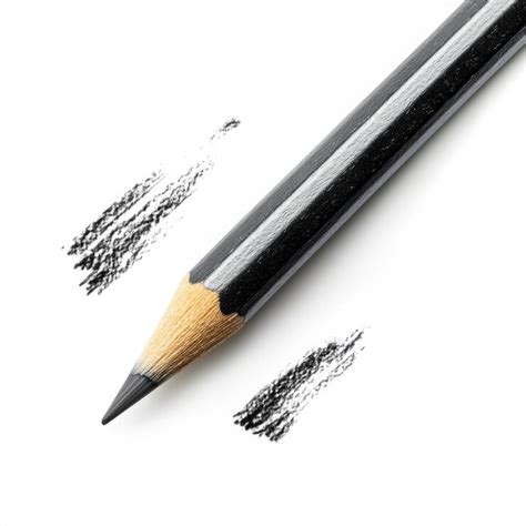 Graphite pencil with punctuation symbols hatching sketching isolated on ...