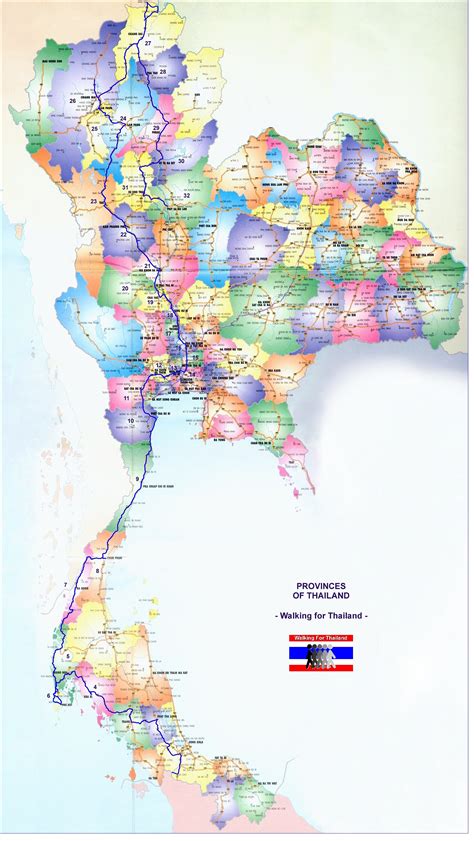 泰国政区图_区划地图_驴窝户外网