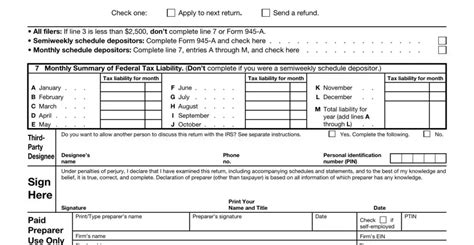 Image result for Form 945