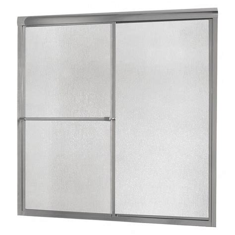 Fgi Tub Door, Aluminum, Silver, 60" x 58" Sz TDST6058-RN-SV | Zoro