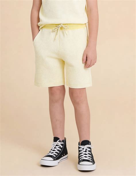 Boys Mid Rise Regular Fit Shorts