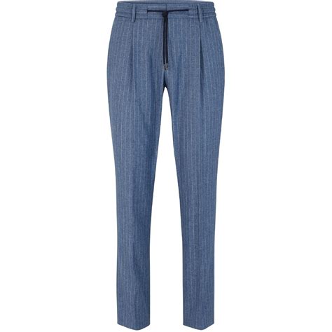 Boss | Men's T-Gee Straight Trousers | Bright Blue | SportsDirect.com