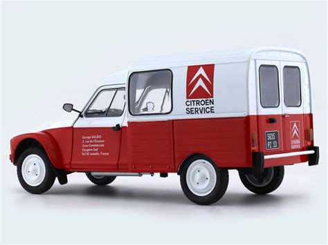 Broken packaging : 1984 Citroen Acadiane Assistance Van 1:18 Solido ...