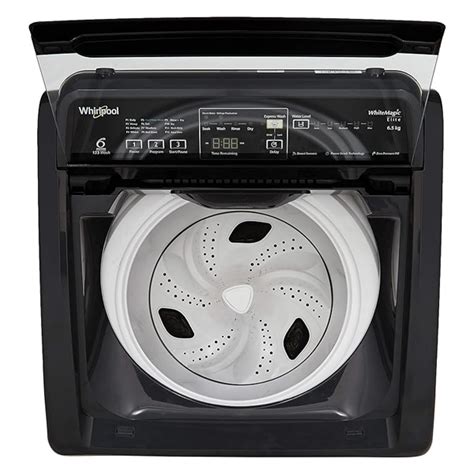 Buy Whirlpool 6.5 Kg WHITEMAGIC ELITE 6.5 GREY 10Y Fully-Automatic Top ...