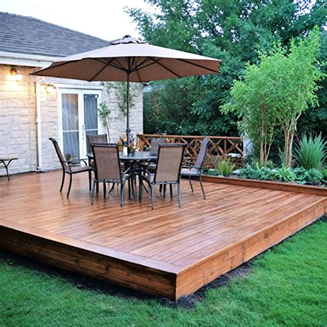 25 Ground-Level Deck Ideas for Year-Round Enjoyment