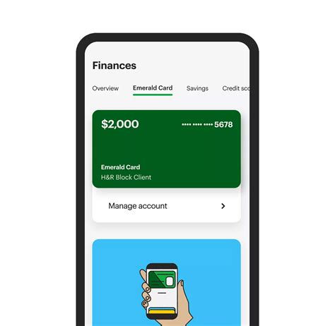 Emerald Card Prepaid Mastercard | H&R Block®