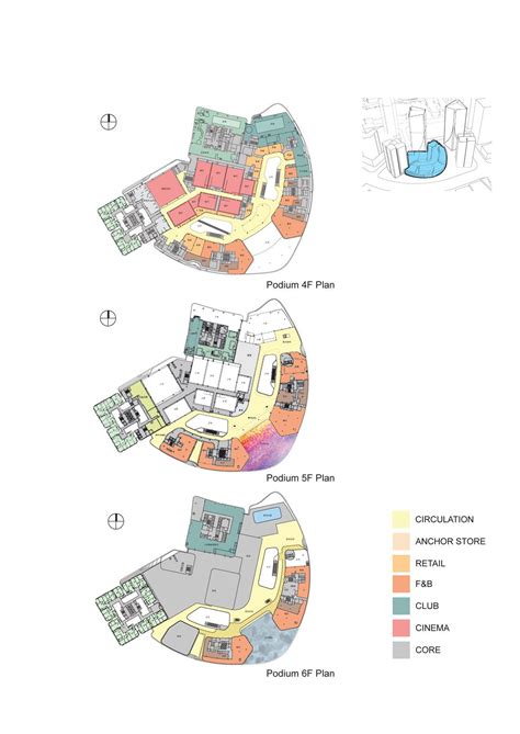 丰隆城市中心 | AEDAS - 品素品设计 | Shopping mall interior, Skyscraper ...
