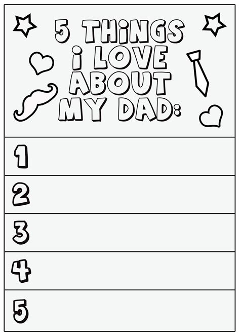 Fathers Day Printables