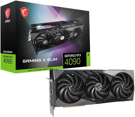 Amazon.in: Buy MSI Geforce RTX 4090 Gaming X Slim 24G pci_e_x16 Graphic ...