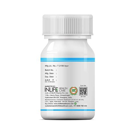 INLIFE Cow Colostrum Supplement 500mg (60 Veg Capsules) - Cureka