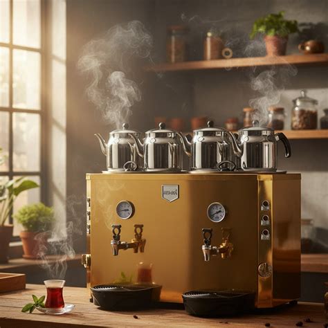 Remta DE13 Jumbo Tea Maker, 4 Teapot, 46 L, Electric Price