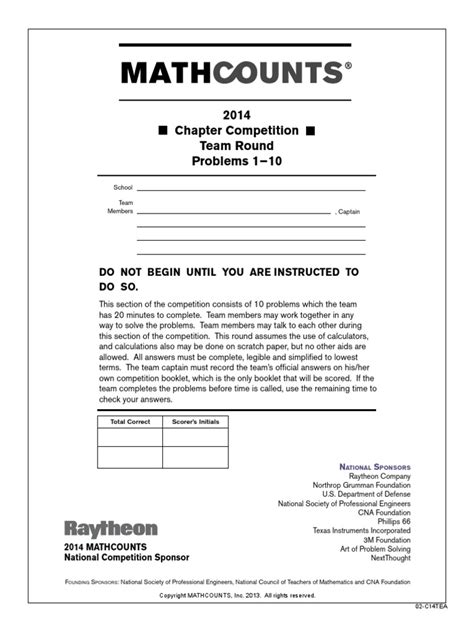 Mathcounts Competition 的图像结果