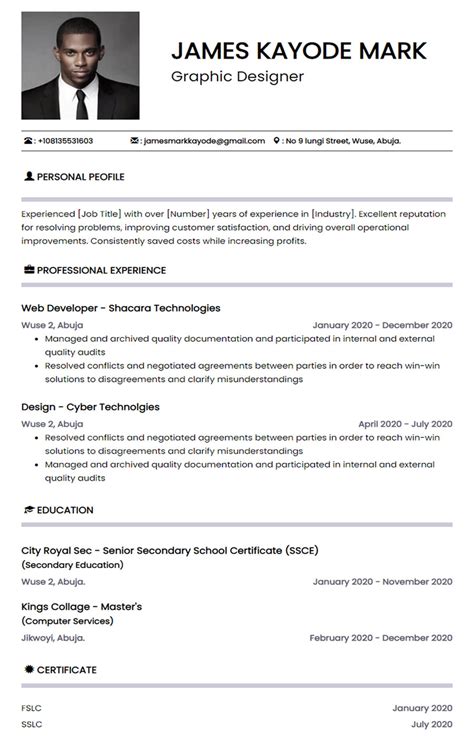 Image result for How to Create a CV Using a Computer