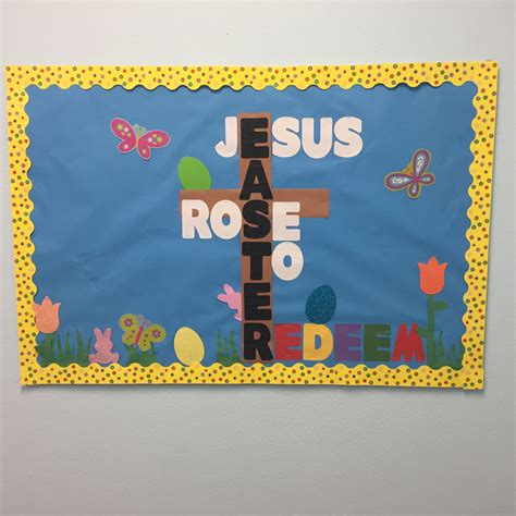 Christian Easter Bulletin Board Ideas
