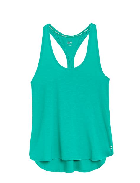 Buy Scoop Neck Racer Back Sleeveless Vest Top at Marks & Spencer