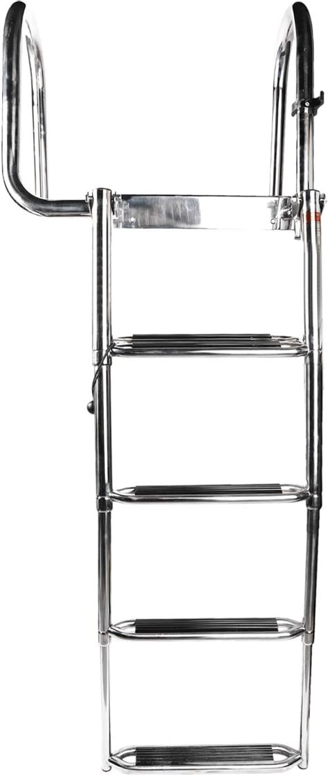 Buy DasMarine Pontoon Boat Stainless Steel Extra Wide Step Rear Entry ...