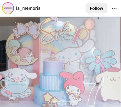 Pin by Andrea on Melody | Hello kitty birthday party, Hello kitty ...