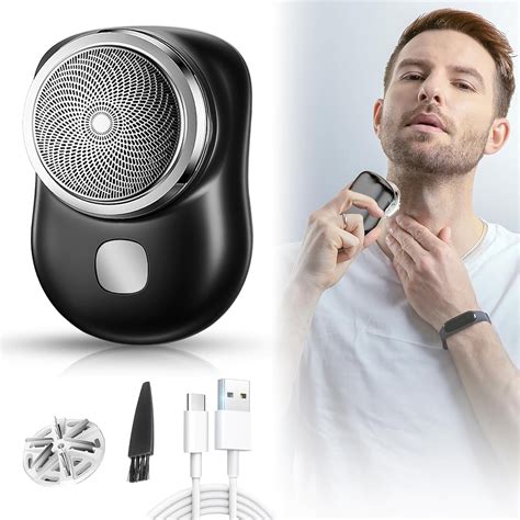 ROMINO Mini Electric Shaver, Portable Shaver for Men, Pocket Hair ...