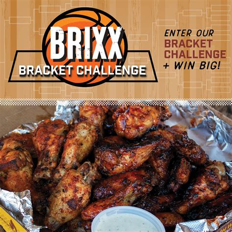Get your brackets in for the Brixx Bracket Challenge before it's too late and let the bragging ...