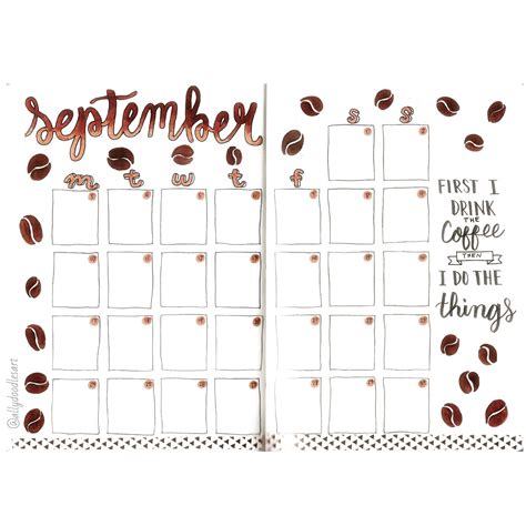 September Calendar Ideas