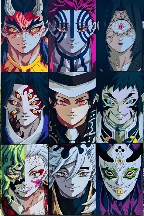 Upper Moon's Wallpaper | Kimetsu no Yaiba | Personagens de anime, Arte ...