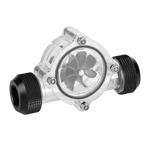 Flow Indicator for PC Water Cooling, G1/4inch Thread Port Female to ...