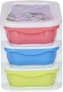 Flipkart.com | JM SELLER 3 Compartments plastic Cabinet - Cabinet