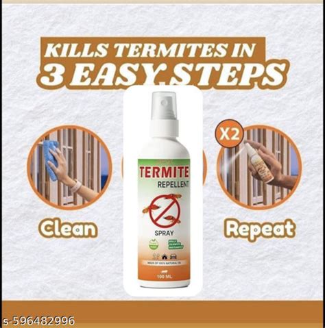 DMS HUB Termite Killer Spray |Controls Termites, Borers | 100% Herbal ...
