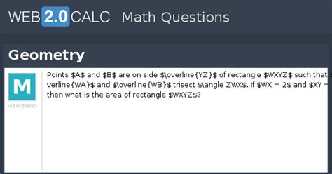 View question - Geometry