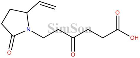 4-Oxo-6-(2-oxo-5-vinylpyrrolidin-1-yl)hexanoic Acid | CAS No- NA ...