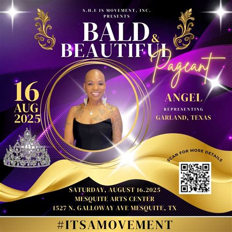 Ms Bald and Beautiful 2025, Mesquite Arts Center, 16 August 2025 ...