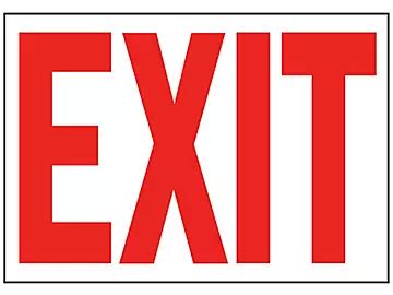 Exit Signs in Stock - ULINE