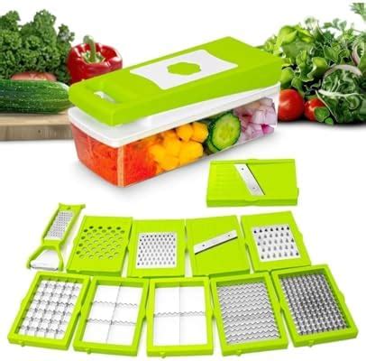 F4FIVE 13 in 1 Multipurpose Chopper, Fruits & Vegetable Cutters, Grater ...