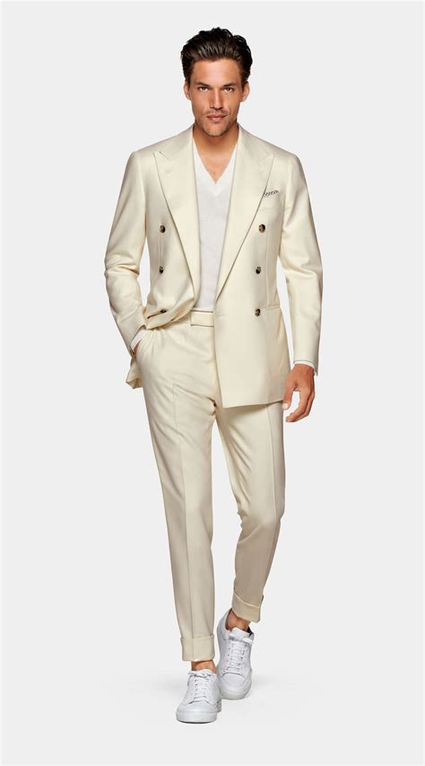 Off-White Havana Suit | Formal suits men, Suit supply, Suits