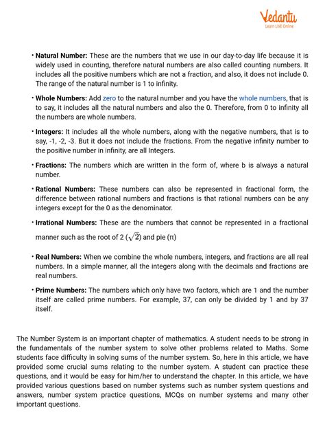 Image result for Number System Questions