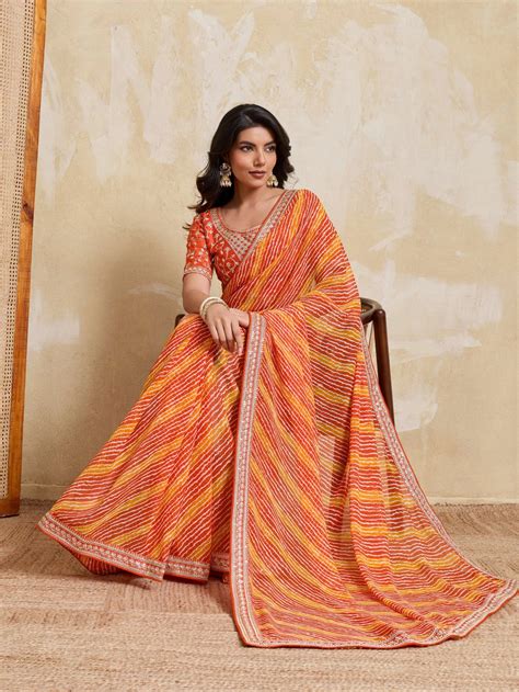 Aishani Georgette Saree – Kalyanja